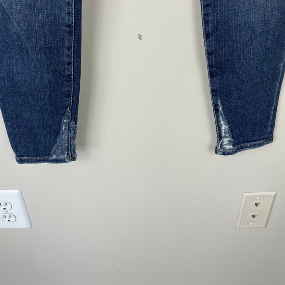 Frame Le High Skinny Distressed Jeans Size 24 Full Length Redgrave Wash Pockets - Picture 3 of 9